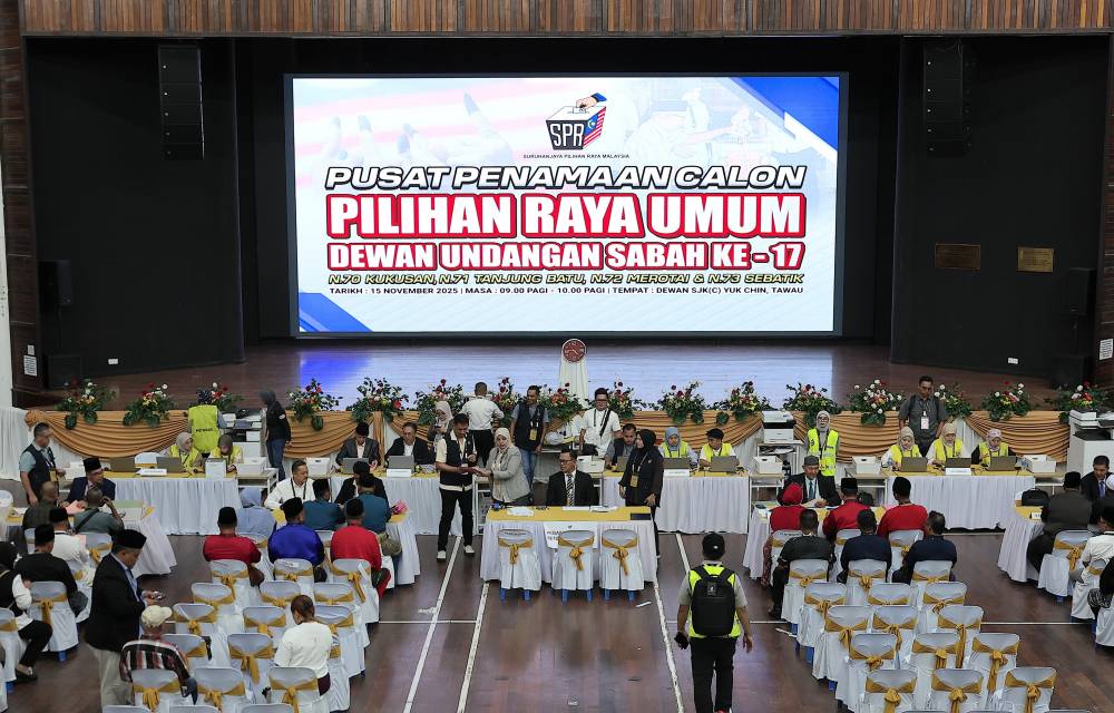 Sabah polls: Hajiji, Bung Moktar, Shafie among top leaders to file nomination papers