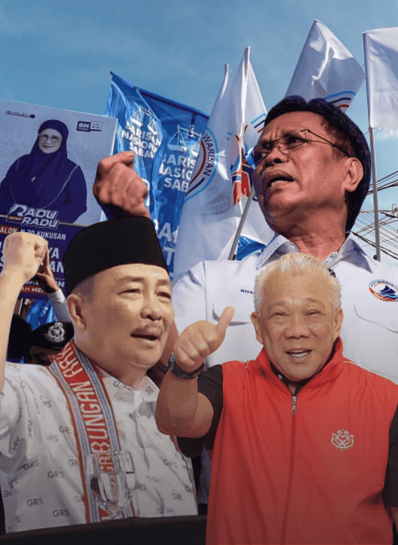 2025 sabah state election 596 candidates